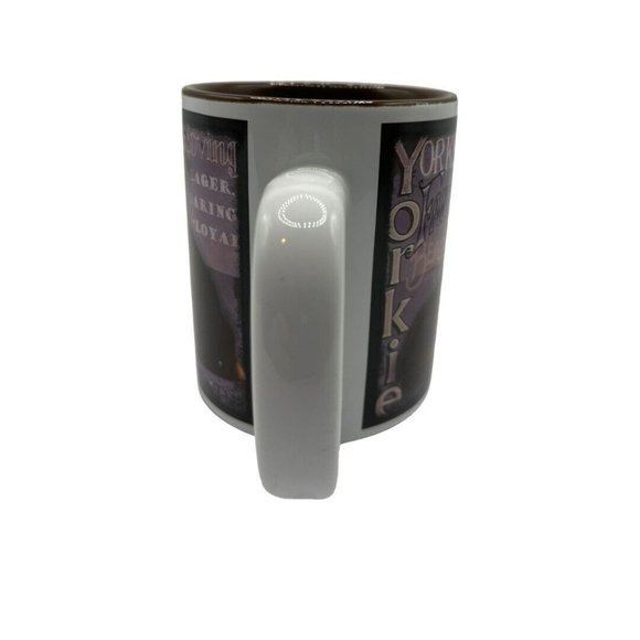 My Pedigree Pals Yorkshire Terrier Yorkie Dog Mug Pictures Sayings FLAW Chip - Picture 4 of 7